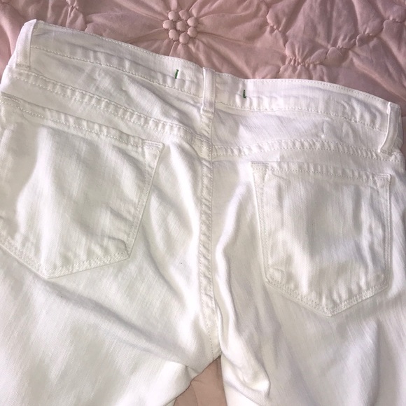 J Brand White mid rise jean - Picture 4 of 6